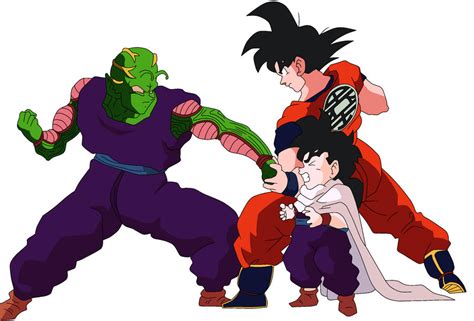 Goku vs Piccolo Color by RuokDbz98 on DeviantArt