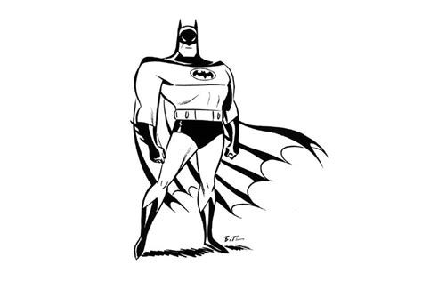 Batman Animated Series Drawings