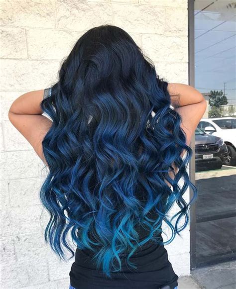 41 Bold and Beautiful Blue Ombre Hair Color Ideas | Page 3 of 4 | StayGlam