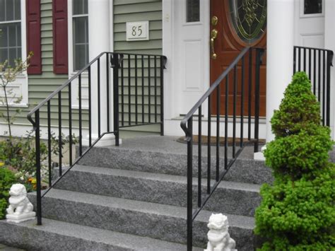 Black Outdoor Porch Railing — Randolph Indoor and Outdoor Design