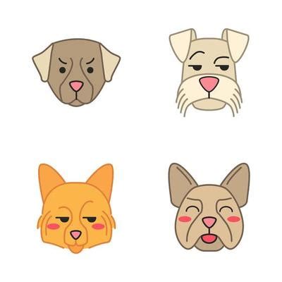 Dog Emoji Vector Art, Icons, and Graphics for Free Download