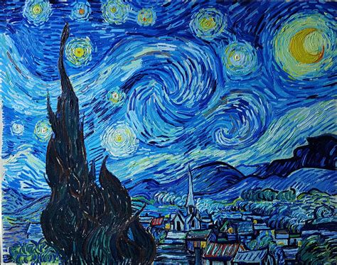 26 best ideas for coloring | Starry Night Van Gogh