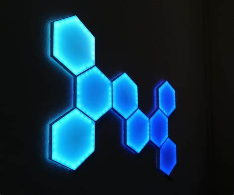 DIY Hexagonal Nanoleaf LED Light : 5 Steps (with Pictures) - Instructables