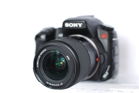 Sony A200 camera with kit lens DT18-70mm - Catawiki