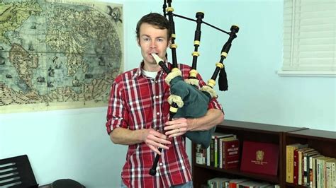 Bagpipe Master: The Gael from the Last of the Mohicans on the bagpipes