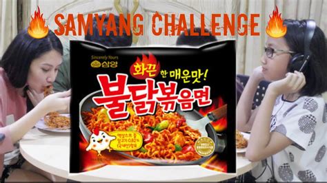 SAMYANG SPICY KOREAN NOODLE CHALLENGE | Bahasa Indonesia - YouTube