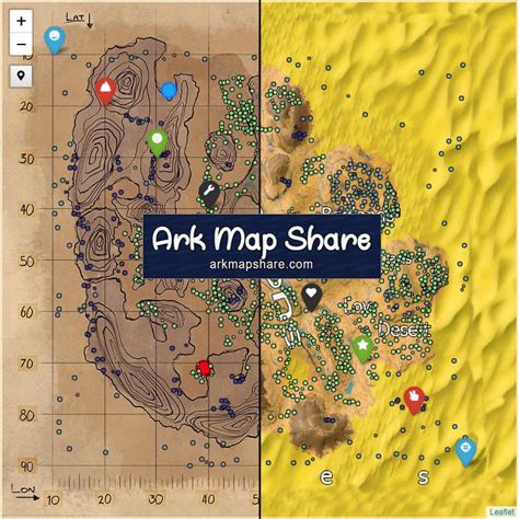 Scorched Earth Overview - ArkMapShare.com : r/playarkmobile