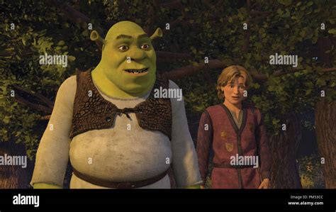 "Shrek the Third" Shrek, Artie © 2007 Dream Works Stock Photo - Alamy