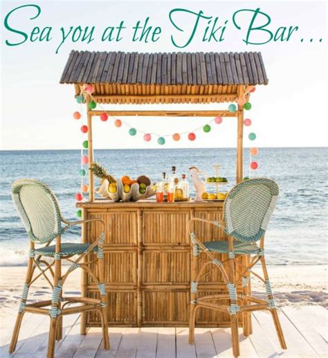 Beach & Tiki Bar Ideas for the Home & Backyard - Coastal Decor Ideas ...