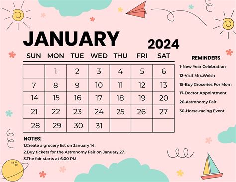 Printable 2024 Jan Calendar Word - September 2024 Calendar Printable