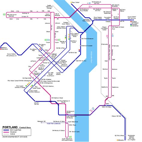 UrbanRail.Net > USA > Portland Light Rail