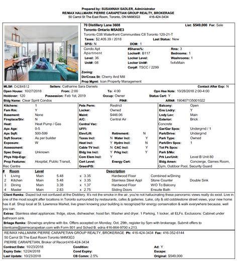 HOW TO READ AN MLS LISTING SHEET | Mls listings, Real estate search ...