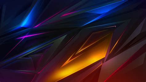 3840x2160 Abstract Dark Colorful Digital Art 4K ,HD 4k Wallpapers ...