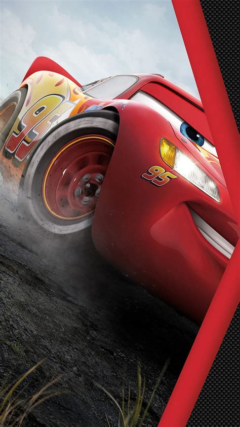 Cars 3, , Lightning McQueen, poster, Movies, Disney Cars, HD phone ...