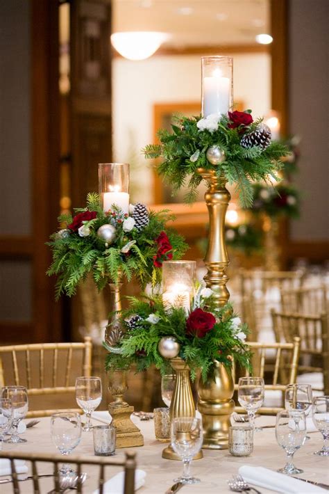 Christmas Wedding Floral | Gala decorations, Fundraising gala ...