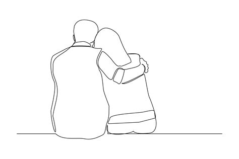 How To Draw A Couple Hugging Step By Step Couple Drawing T – NBKomputer