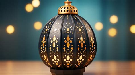 Premium AI Image | ramadan lanterns background HD 8K wallpaper Stock ...