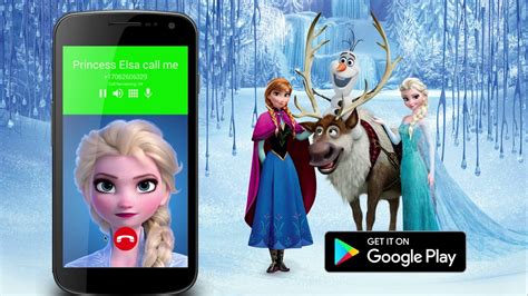 VIDEO CALL FROM ELSA (FROM FROZEN ) APP Simulator 2020 - YouTube