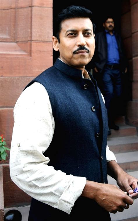 BJP MP Rajyavardhan Singh Rathore at Parliament