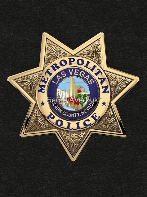 "Las Vegas Metropolitan Police Department - LVMPD Badge over Blue ...