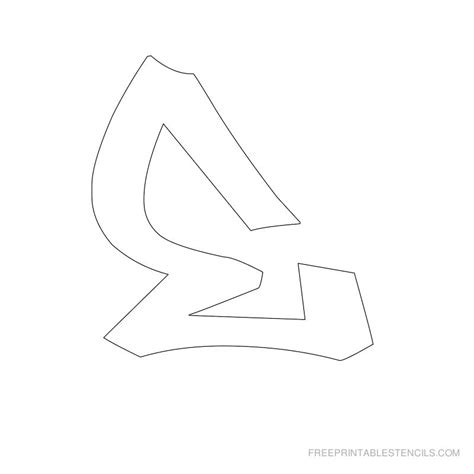 graffiti fonts stencil patterns free and printable for graffiti ...