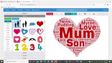 How to create a word cloud art for free! Best word cloud generator ...