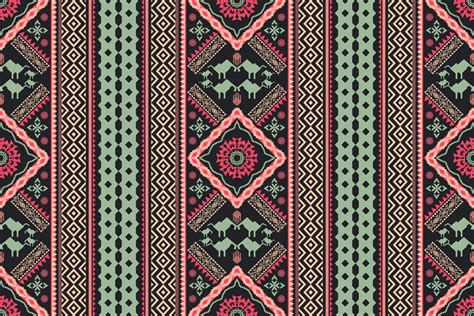 Geometric ethnic oriental traditional pattern.Figure tribal embroidery ...