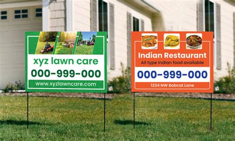 Design professional yard sign design for your business by Jay149444 ...