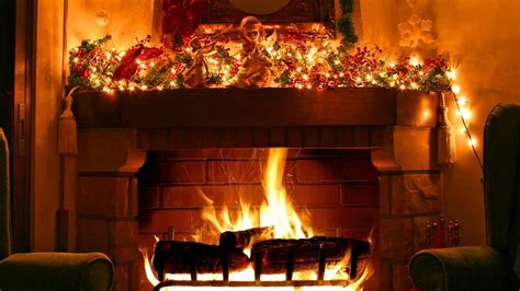 Share more than 62 cozy christmas fireplace wallpaper best - in.cdgdbentre