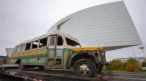 ‘Into the Wild’ bus on display during preservation work - Boston News ...