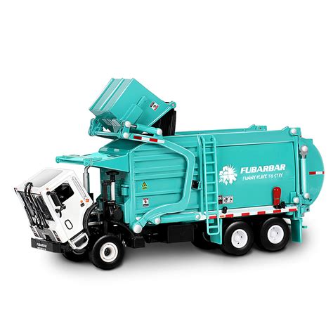 Buy Garbage Truck Toys, Fubarbar 1:43 Bruder Tonka T Trucks Model for ...