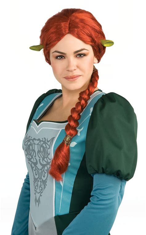 Shrek - Princess Fiona Wig and Ears Women's Costume Accessory ...