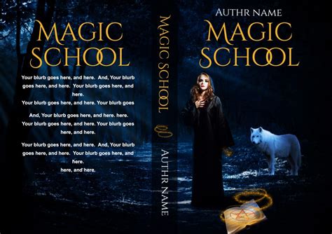 Magic School Ebook Cover - The Book Cover Designer