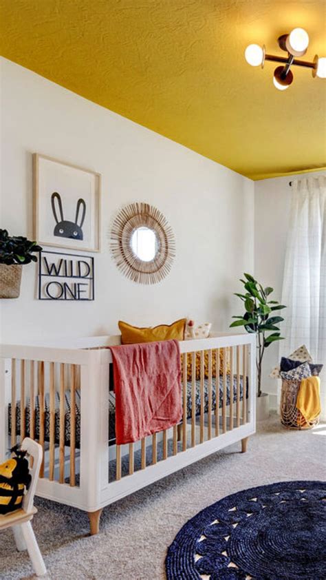 Nursery Inspiration | Yellow baby room, Girl nursery room, Nursery room ...