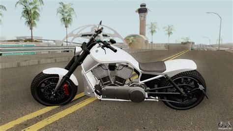 Western Motorcycle Nightblade (Stock) GTA V para GTA San Andreas