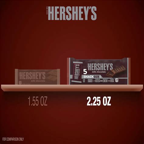 Hershey's Milk Chocolate Snack Size Candy Bars - Shop Candy at H-E-B