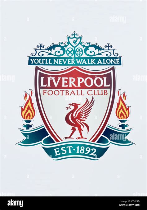 Liverpool Football Club logo Stock Photo - Alamy