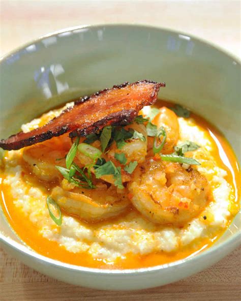 Shrimp and Cheese Grits Recipe & Video | Martha Stewart