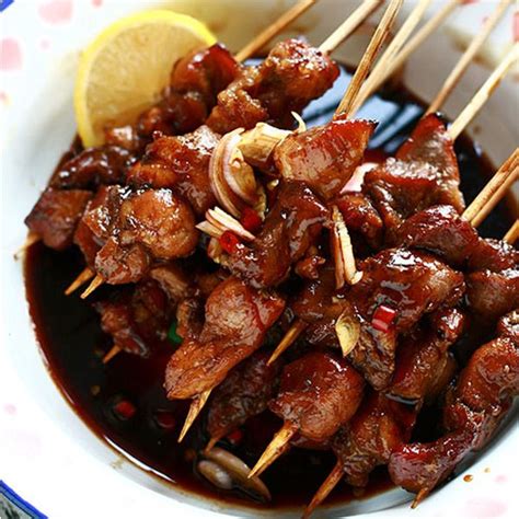 Indonesian Sate (Sate Babi and Sate Ayam Bumbu Kecap/Kacang) Recipe on ...