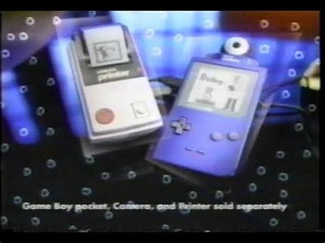 Game Boy Camera & Printer - Funtography Commercial (1998) : 90s