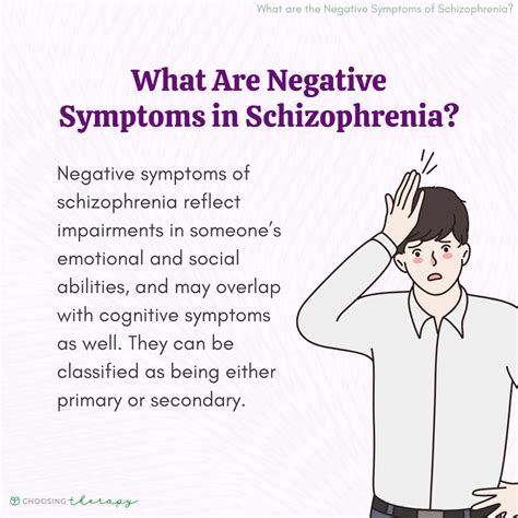 Negative Symptoms of Schizophrenia