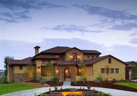 Concept Tuscan Home Plans Single Story, Booming!