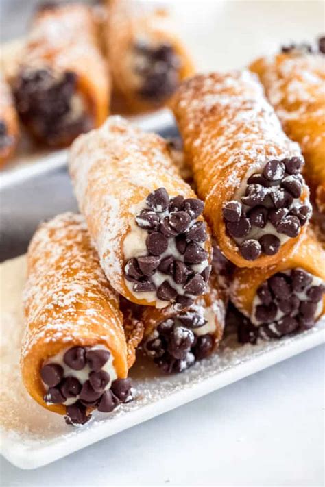 Homemade Cannoli Recipe | Wanderzest