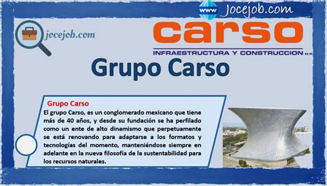 Grupo Carso. - JoceJob JJ Empresarial