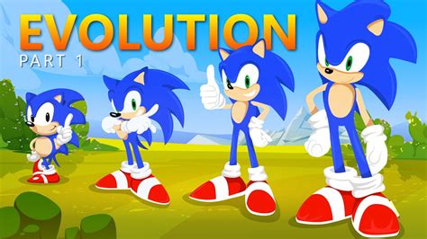 Evolution of Sonic the Hedgehog | Part 1: The Start of a Legendary ...