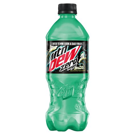 Mountain Dew Baja Blast Zero Sugar – 20 fl oz Bottle – BrickSeek