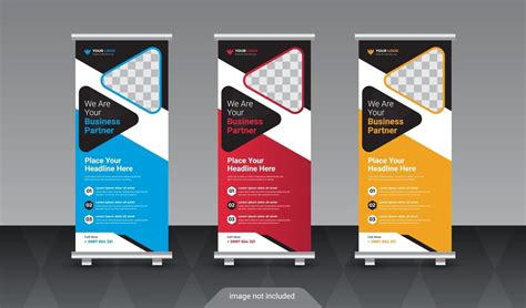 Corporate rollup or x banner design template 3066420 Vector Art at Vecteezy