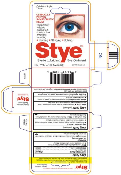 Stye (gel) Insight Pharmaceuticals LLC