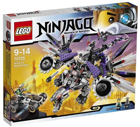 LEGO Ninjago 2014 Nindroid MechDragon 70725 Revealed & Photos! - Bricks ...