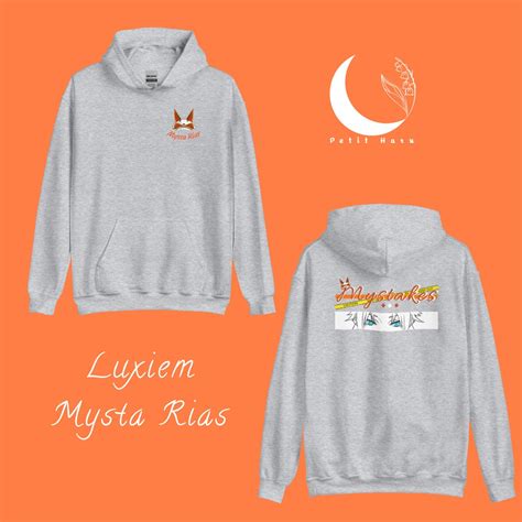 Mysta Rias Merch Nijisanji Luxiem Mystakes Manga Style Unisex - Etsy ...